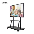 98 Inch portable Interactive whiteboard touch screen electronic smart board educational equipment for schools