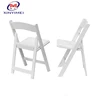 Foshan Factory Cheap Outdoor Furniture White Resin Folding Chair