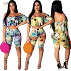GC-66862258 Wholesale Fashion horizontal neck off shoulder short clothing for women sexy two-piece set African clothing