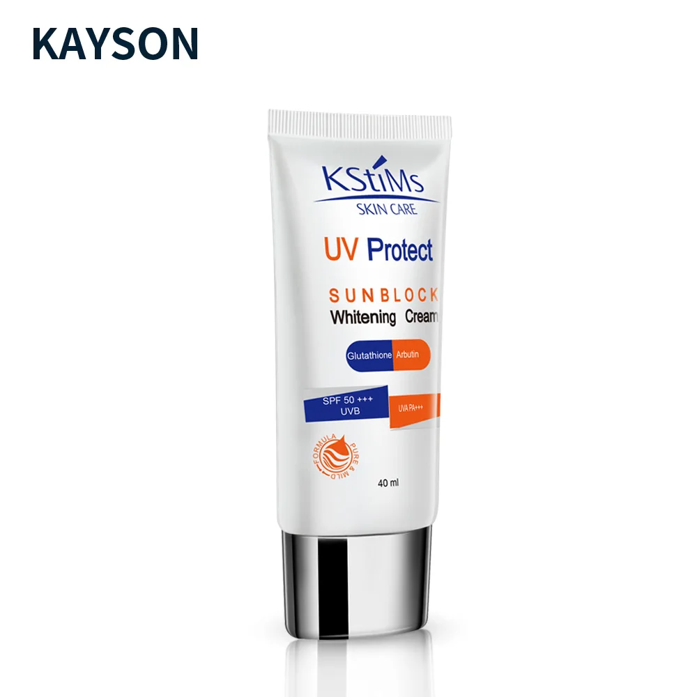 Sunblock Protection Glutathione Arbutin UV Whitening Best Sunscreen Cream