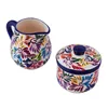 Hot Sale Personalized Handmade Ceramic Sugar Bowl and Creamer Set