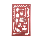 Sedex factory audit drawing set butterfly glitter template pet stencil