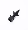 Decorative metal fence post caps spearhead 40mm end cap for handrail post