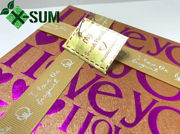 luxury custom size paper cardboard gift box for wholesale