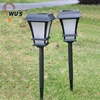 hot sale waterproof outdoor 3D effect plastic solar stake light garden lawn lamp for decoration outdoor walkway
