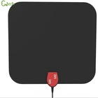 50 Miles Digital Aluminum high gain uhf hd tv antenna with Detachable Signal Booster