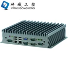 D359Z Intel J1900 quad core dual lan 6* COM 7*USB SIM Card pfsense 12V Linux Mini PC Embedded Industrial Computer