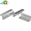 Factory price custom machining aluminum door handles ledge / glass door pull handle