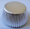 high quality Low price Silver Foil paper cupcake liner muffin baking cup cake case bakery birthday wedding Valentines day