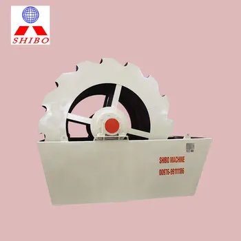 Wheel type sand washer, sand washing machine used for sand, slag, pellet