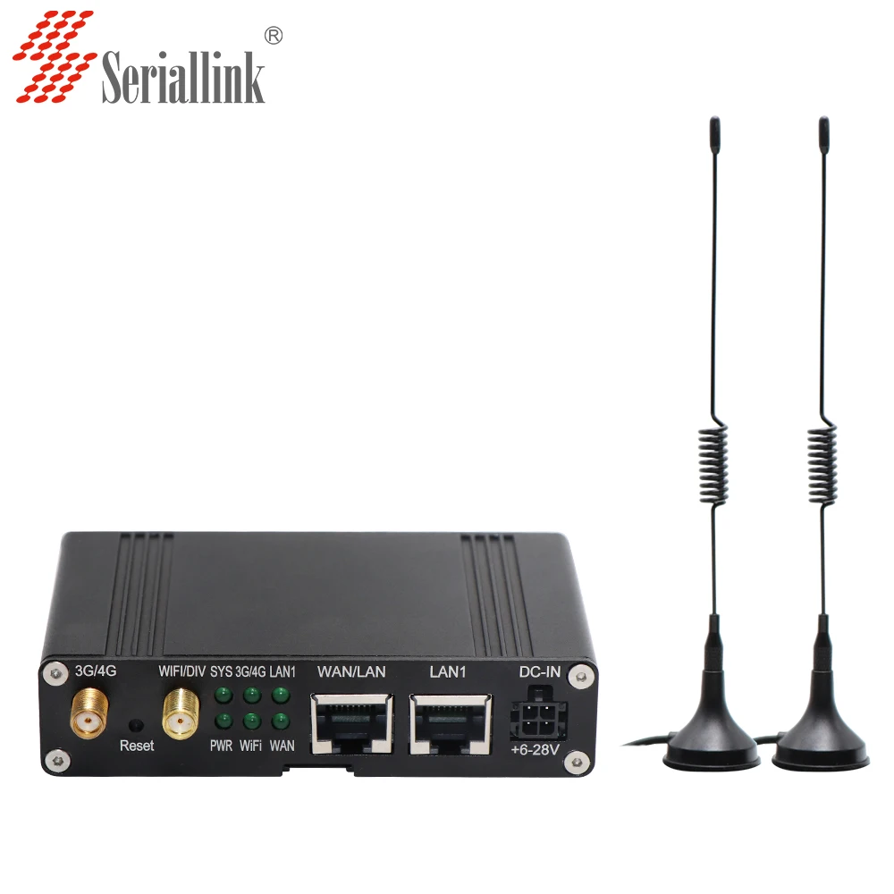 Portable 4G LTE 2.4G WiFi 150Mbps 32-bit Wireless DIN Rail Mounted Industrial 4G Router, Black
Portable 4G LTE 2.4G WiFi 150Mbps 32-bit Wireless DIN Rail Mounted Industrial 4G Router, Black