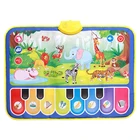 2019 Hot Sell Electronic Musical Mat Piano Playing Mat Animal Carpet Toy