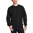 custom Heavy weight pullover crewneck 100% cotton mens sweatshirt without hood