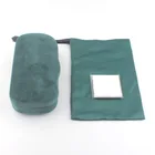 Fashion big Velvet metal optical Glasses Cases spectacle sunglasses case without eyewear bag