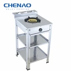 stainless steel ONE burner stander gas stove commerical automatic gas cooking range