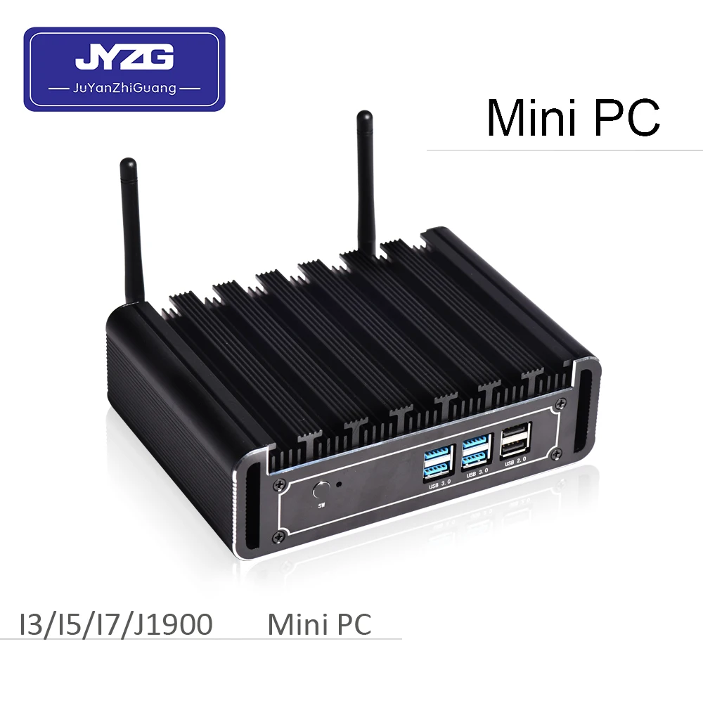 Factory price Intel NUC Core i5 6200u win 10 Fanless Mini industrial PC 12v with 4G ram and 120GB 2.5'' SSD, Black
Factory price Intel NUC Core i5 6200u win 10 Fanless Mini industrial PC 12v with 4G ram and 120GB 2.5'' SSD, Black
