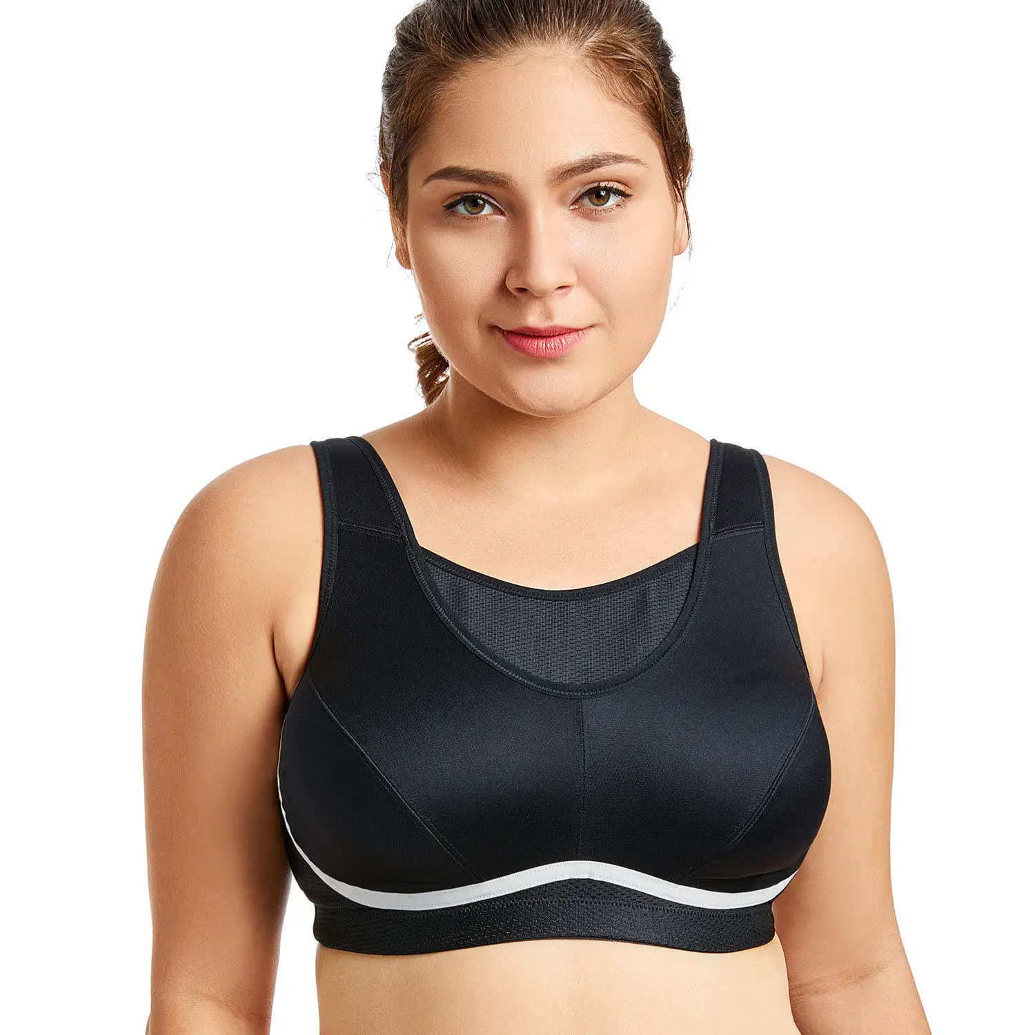 high impact full coverage sports bra