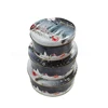 3 sizes one set tin round empty cookies tin box for cookies tea coffee and sugar can