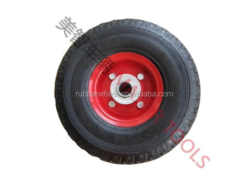 10" Inch 3.004 Solid Rubber Dolly Wheels New Tire Rim Wheel Hard For