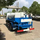 Manuel Diesel Dongfeng 5000 litres route rue camion de réservoir d'eau d'arrosage pour jardin et route