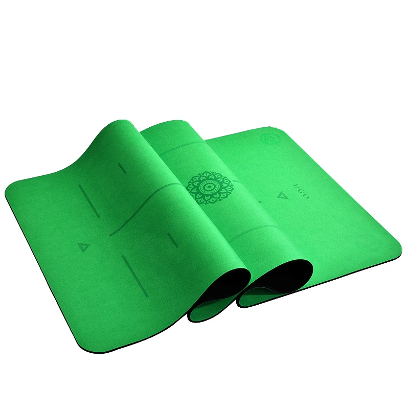 Microfiber Suede Natural Rubber Machine Washable Yoga Mat for Heat Yoga, Multicolor
Microfiber Suede Natural Rubber Machine Washable Yoga Mat for Heat Yoga, Multicolor