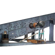 Linear vibrating screen used in mining industry sieve machine shaker