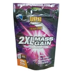 Big size Aluminum foil whey protein powder bags, stand up resealable ziplock pouch for whey protein 4.5kg
