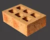 Handmade Clay Hollow Bricks