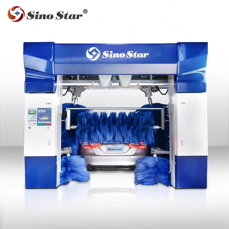 Coche máquina de lavado de coche túnel de lavado tipo/sin contacto y prórroga de Sino estrella