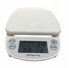 Kitchen tool Fashionable Design White Color silicone mat Portable coffee bean Scale with Timer 0.1g 3kg
