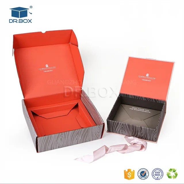 custom logo decorative paper gift box pantone color printing