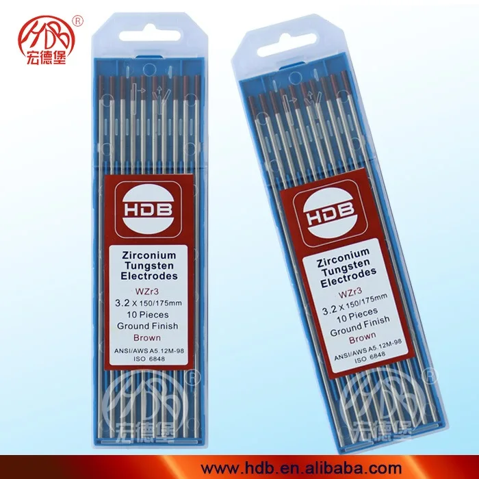 factory specification Tungsten electrodes for TIG welding magnesium WZr3 electrode Price, View