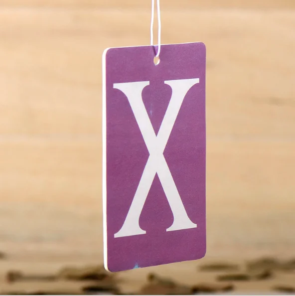 Advertising paper car scented piece Creative solid car supplies X letter pattern, Mix
Advertising paper car scented piece Creative solid car supplies X letter pattern, Mix