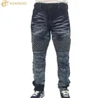 new model men motor motorcycle denim jeans skinny runway biker denim jeans