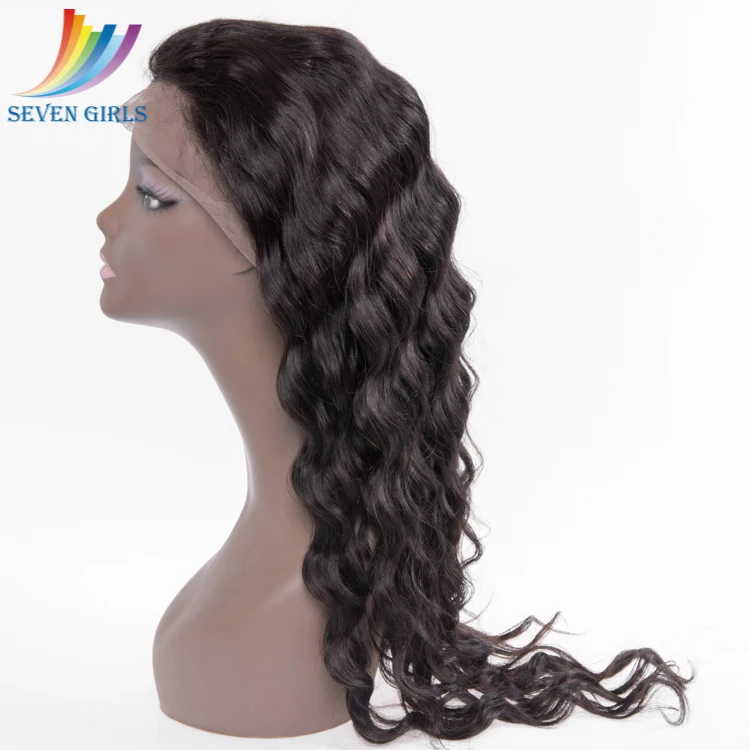 8-30 inch Stock Natural Hairline Super Wave Swiss Lace European Hair Full Lace Wig
8-30 inch Stock Natural Hairline Super Wave Swiss Lace European Hair Full Lace Wig