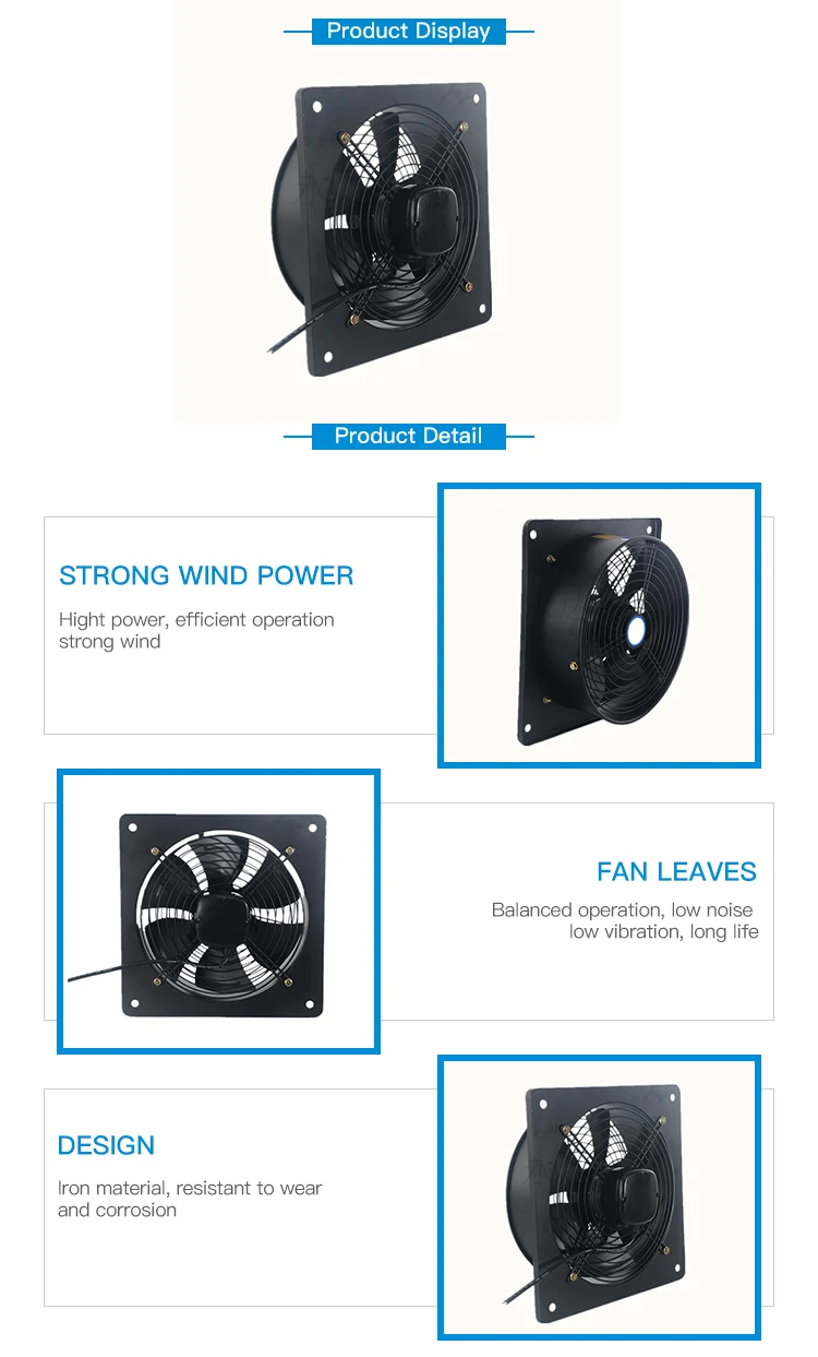 Ventilation External Rotor Motor, FZY-600, Axial - detail 6