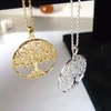 Hotsale Christmas Jewelry Tree of Life Pendant Jewelry Gold and Silver Tree of Life Charm