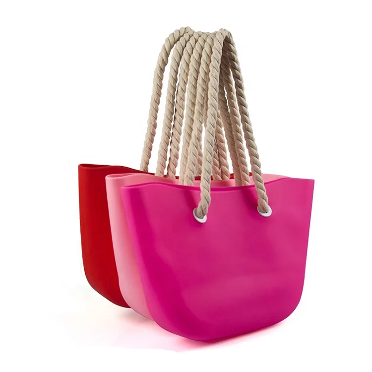 Waterproof Classic size Jelly tote Beach style Women Natural Rubber handbag Silicone Beach Bag
Waterproof Classic size Jelly tote Beach style Women Natural Rubber handbag Silicone Beach Bag