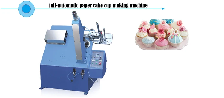 Fully Automatic Paper Cake Cup Box Making Machine Cupcake Liners Baking Tray Forming Machines Price manufacture