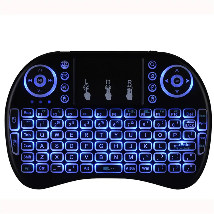 Cheap Wireless Keyboard With Integrated Mouse Backlight Touchpad For
