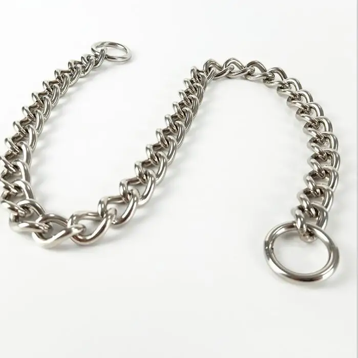 304 Stainless Steel Dog Chain Training Collar Dog Training Choke Collar