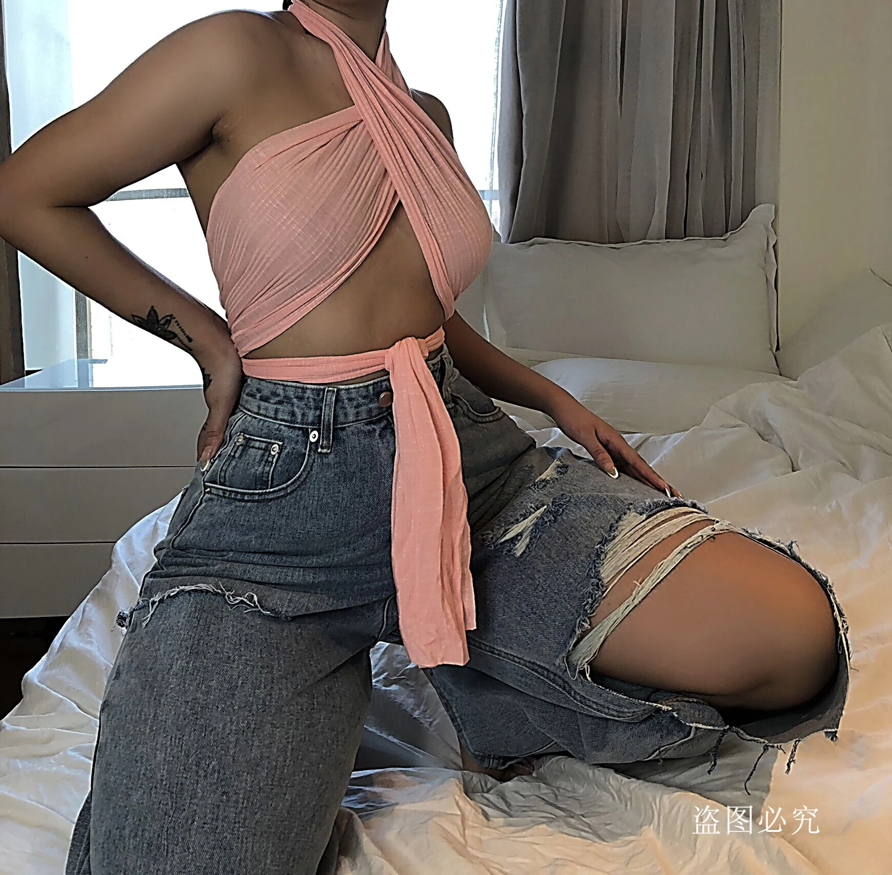 8473 Backless sexy short crop top Wholesale cheap Fashion blank plain sublimation Custom Women Crop Top
8473 Backless sexy short crop top Wholesale cheap Fashion blank plain sublimation Custom Women Crop Top