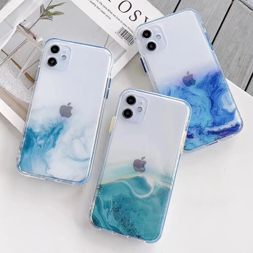 Marble Gradient Phone Case For iPhone 11 Pro Max 7 8 Plus Luxury 7 Case X XR XS Max 12 Pro Glitter Transparent Back Cover Coque
Marble Gradient Phone Case For iPhone 11 Pro Max 7 8 Plus Luxury 7 Case X XR XS Max 12 Pro Glitter Transparent Back Cover Coque