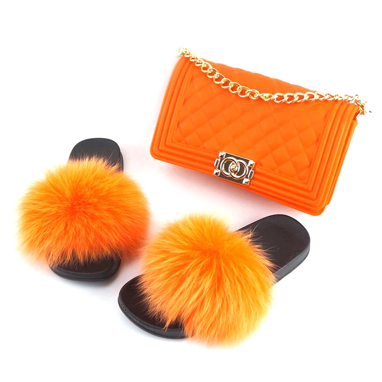 2020 Hot Selling Jelly Purse Shoulder Bag Women Luxury Handbag With Fox Fur Slippers
2020 Hot Selling Jelly Purse Shoulder Bag Women Luxury Handbag With Fox Fur Slippers