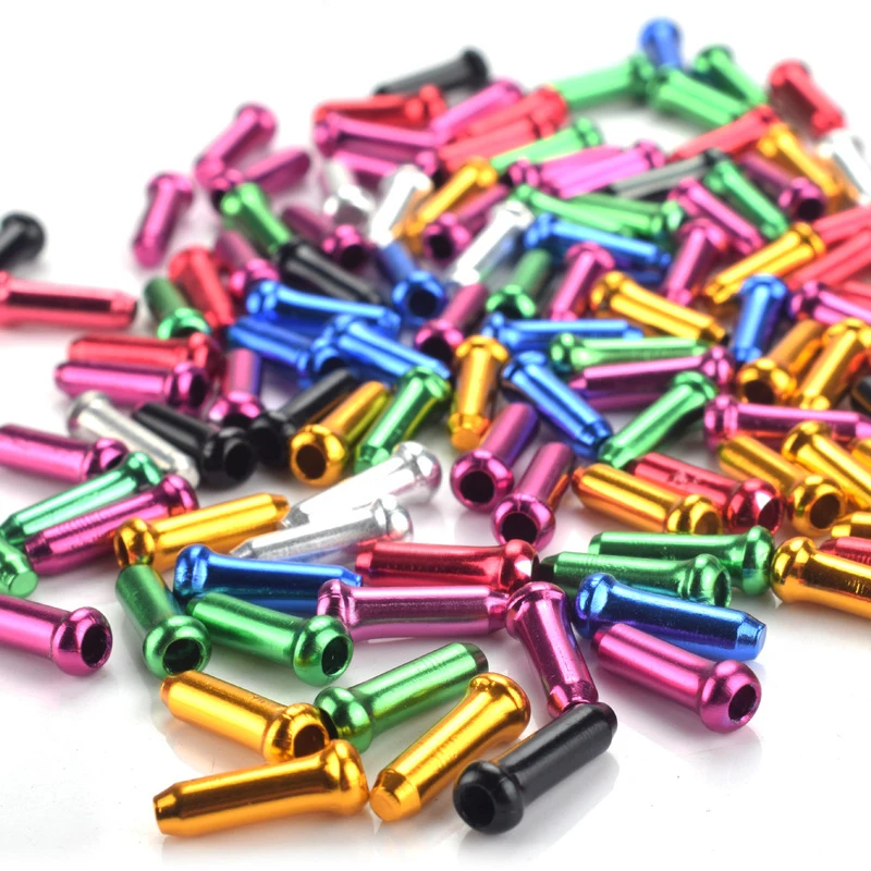 10PCS/BAG Aluminum Alloy Bicycle Brake Shifter Inner Cable Tips Wire End Cap Cable Bike Line Core Cap Cover Gear cable wire
10PCS/BAG Aluminum Alloy Bicycle Brake Shifter Inner Cable Tips Wire End Cap Cable Bike Line Core Cap Cover Gear cable wire