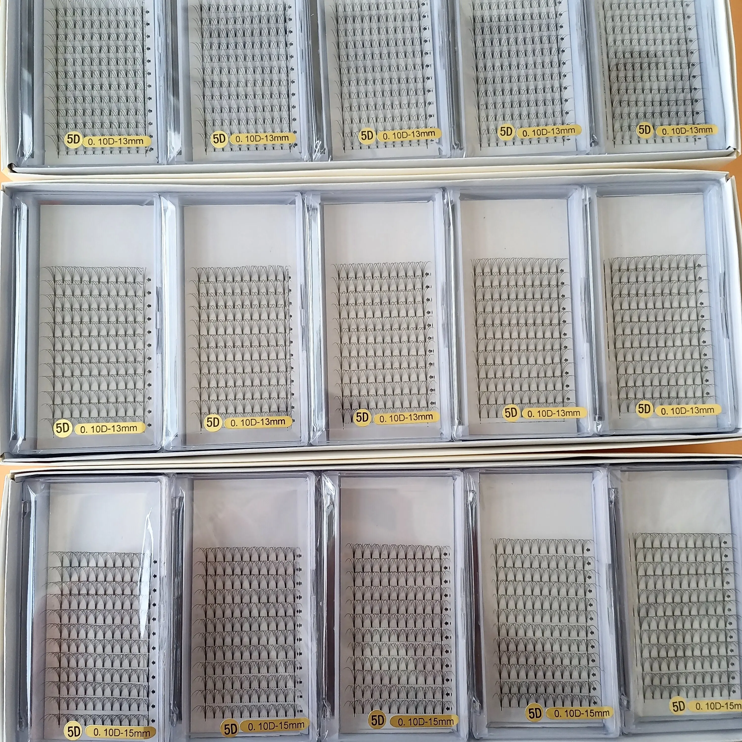 Factory Price Free sample3D 4D 5D 6D 10D 20D Russian volume eyelash extensions 0.03 0.05 0.07 private label premade volume fans, Natural black
Factory Price Free sample3D 4D 5D 6D 10D 20D Russian volume eyelash extensions 0.03 0.05 0.07 private label premade volume fans, Natural black