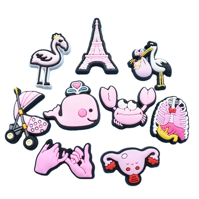Wholesale PVC Shoe Charms Croc Charm Vendor Shoe Buckle Decorations Cartoons Clogs Garden Shoe Accessories Designer Charms Bulk
Wholesale PVC Shoe Charms Croc Charm Vendor Shoe Buckle Decorations Cartoons Clogs Garden Shoe Accessories Designer Charms Bulk