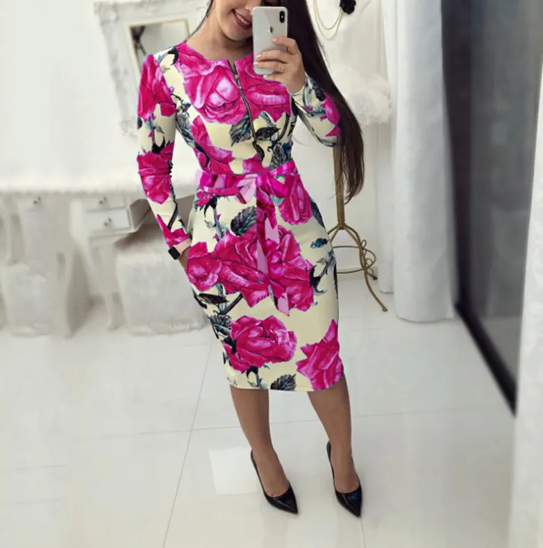 Superior quality women large size dress long sleeve party sexy 100% Polyester dresses, As picture
Superior quality women large size dress long sleeve party sexy 100% Polyester dresses, As picture