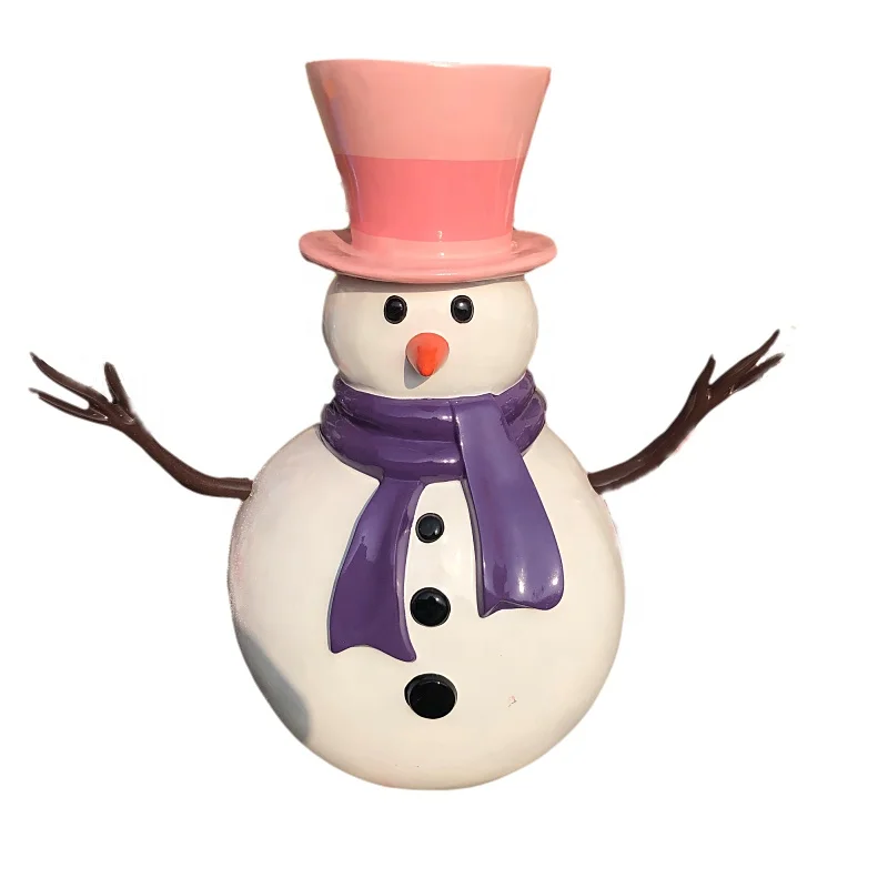 Life Size 5 ft 1.5 M Tall Fiberglass Snow Man Statue For Christmas New Year Decoration, Customized
Life Size 5 ft 1.5 M Tall Fiberglass Snow Man Statue For Christmas New Year Decoration, Customized