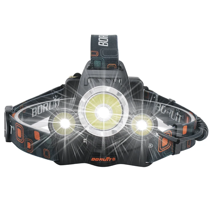BORUIT High Power headlamp Waterproof Hunting Head Light for Hiking 3 LED RJ-3000 Headtorch 18650 Rechargeable
BORUIT High Power headlamp Waterproof Hunting Head Light for Hiking 3 LED RJ-3000 Headtorch 18650 Rechargeable